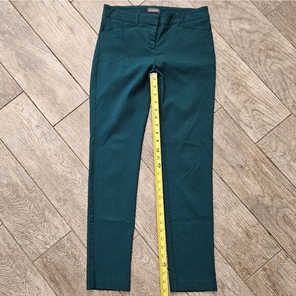 Van Heusen Teal Green Stretch Dress Pants Size 0 - Picture 3 of 10